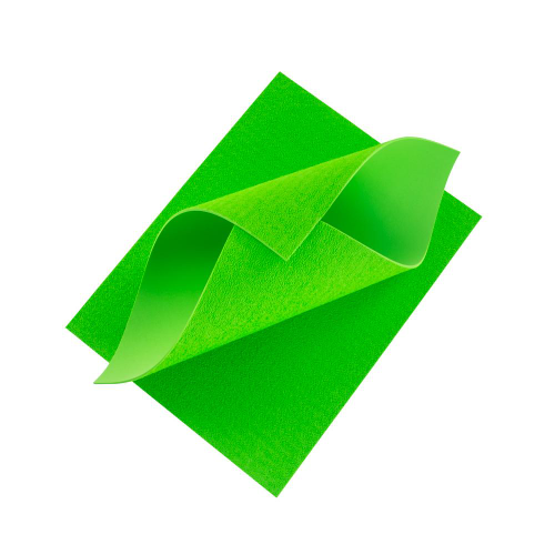 Hoja de Foamy Textura Toalla Verde Limon