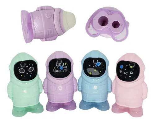 Sacapuntas con Borrador Fast Astronauta