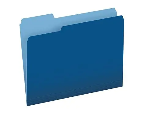 Folder FlashFile Tamaño Oficio Azul