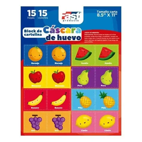 Block Cascara de Huevo Fast Tamaño Carta