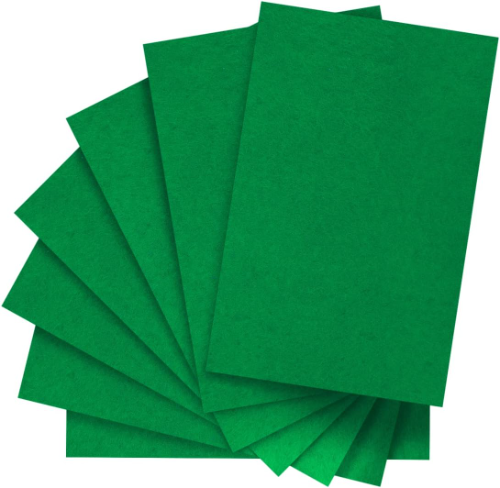 Hoja Fieltro Fast Tamaño Carta Verde