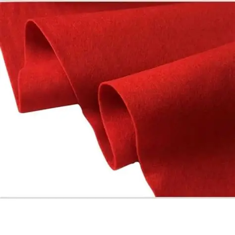 Hoja Fieltro Fast Tamaño Carta Rojo