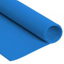 Pliego de Foamy liso Azul
