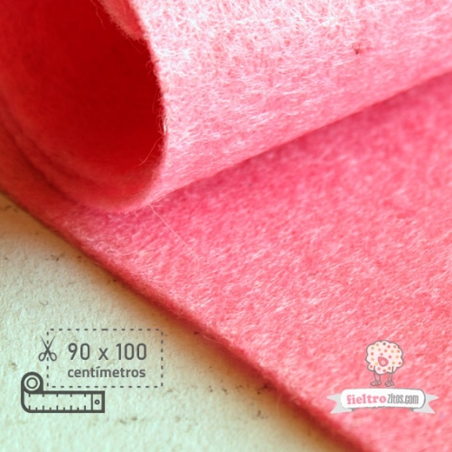 Hoja Fieltro Fast Tamaño Carta Rosado