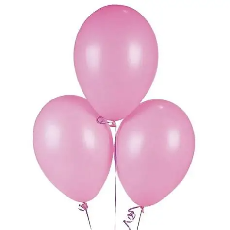 Globos Palmerito número 9 Rosa Baby