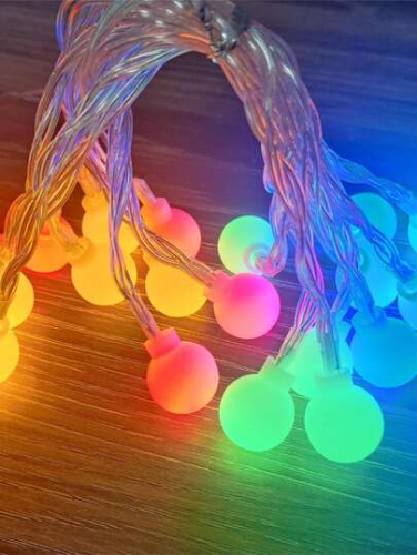 Bolsa de Luces Navideñas con figura