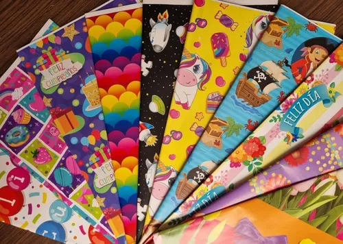 Pliego de papel de regalo Ocasiones