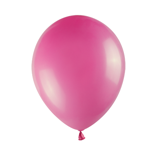 Globos Palmerito número 9 Fucsia