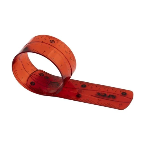 Regla Flexible 30cm colores surtidos