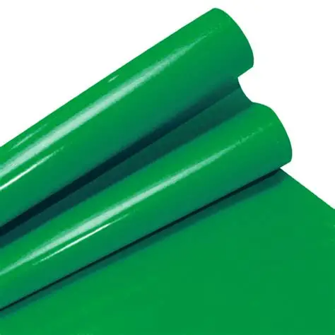 Pliego de papel Lustre color verde bandera
