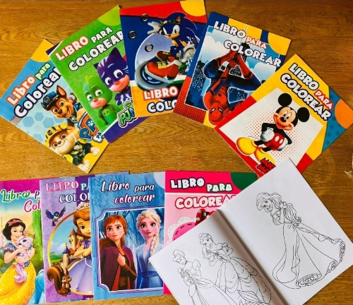 Libros para colorear