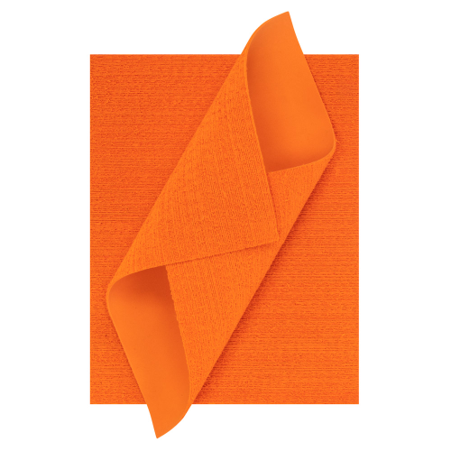 Hoja de Foamy Textura Toalla Naranja