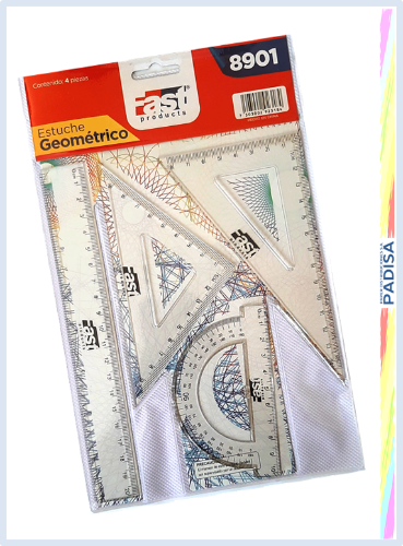 Estuche Geométrico Fast 8901 Pequeño