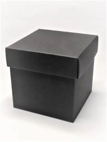 Caja Cubo Pequeña color Negro