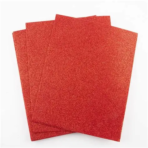 Hoja de Foamy Brillante Fast Rojo