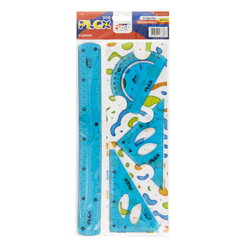Estuche Geométrico Fast Flexible