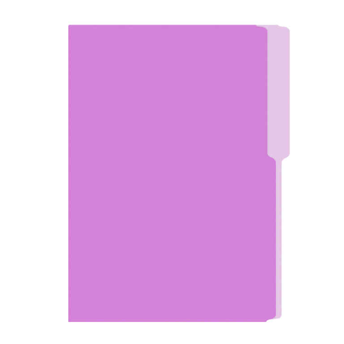 Folder FlashFile Tamaño Carta Lila