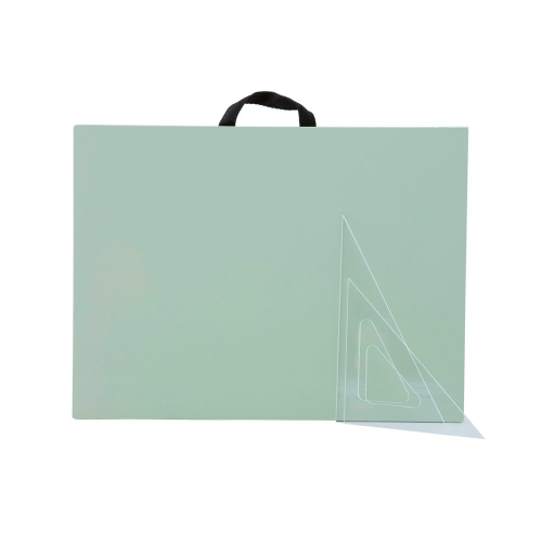 TABLERO PARA DIBUJO 30X40CM VERDE OPTICO