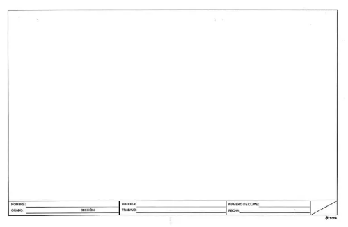 Hojas de Formato para Dibujo Fast Tamaño Oficio