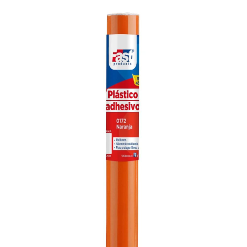 Rollo de Contac Fast 3 metros color Naranja