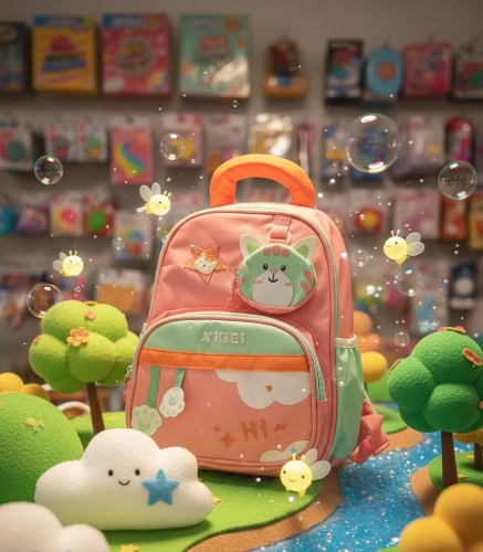 Mochila Tamaño Carta para Niña Diseño Cute