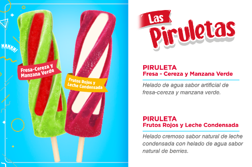 Helado Palideli  Piruleta