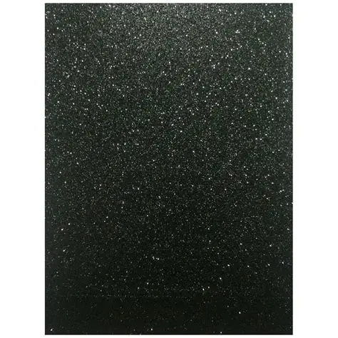 Hoja de Foamy Brillante Fast Negro