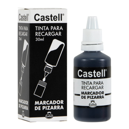 Tinta Soluble Castell 30 ml Negro
