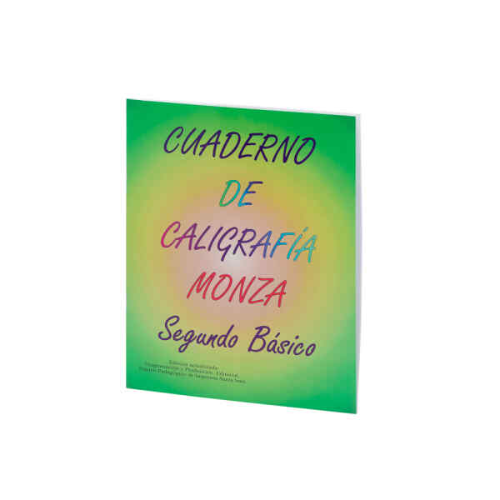 Cuaderno de Caligrafía Monza Segundo Básico