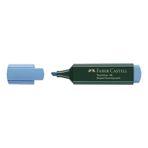 Resaltador Faber Castell Celeste