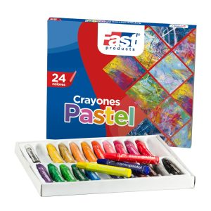 Caja de crayones Pastel 24 colores