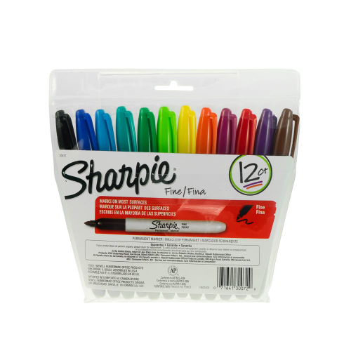 Marcador Sharpie delgado Colores Surtidos