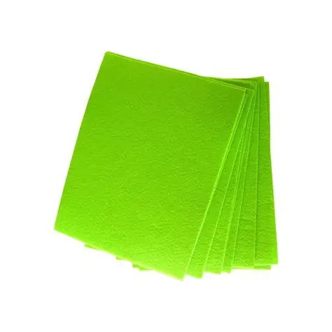 Hoja Fieltro Fast Tamaño Carta Verde Limon