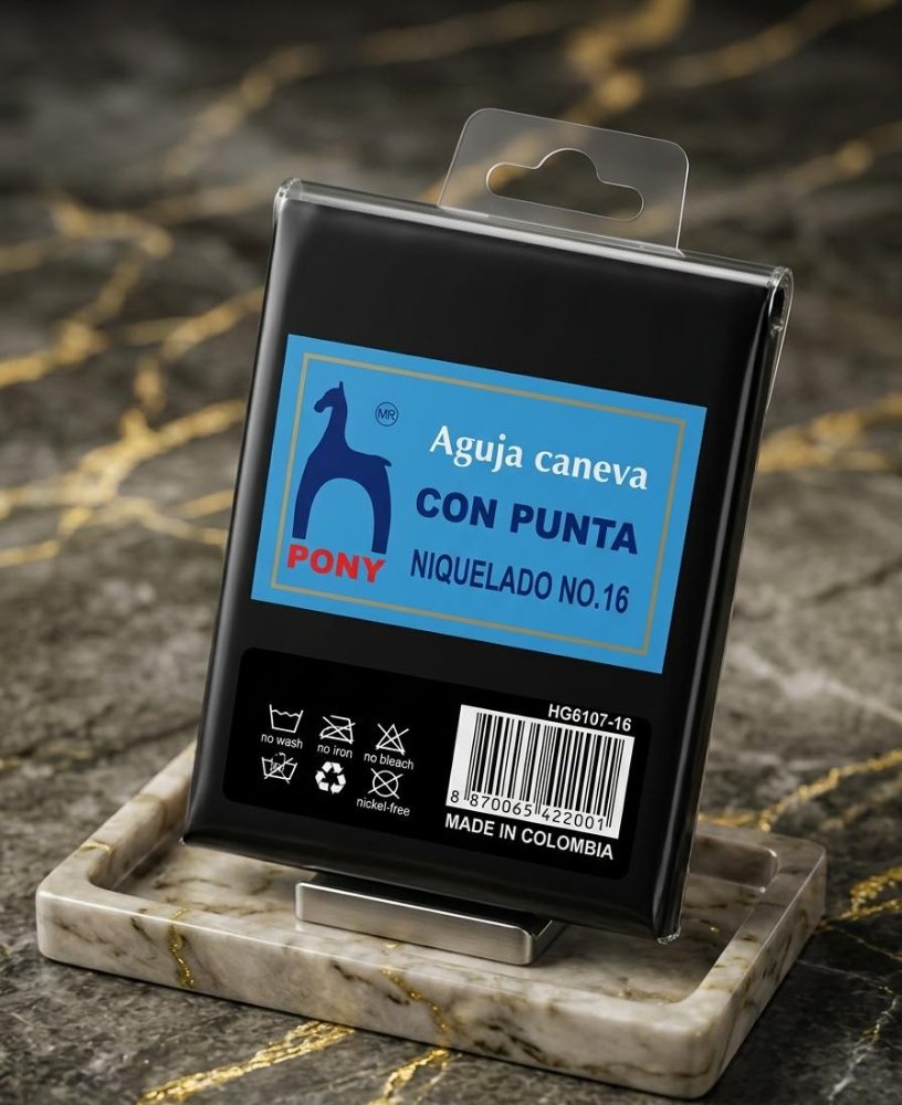 Aguja Capotera Caneva con punta