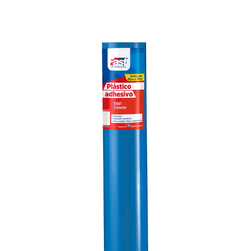 Rollo de Contac Fast 3 Metros color Celeste