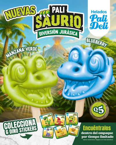 Helado Palisaurio Blueberry