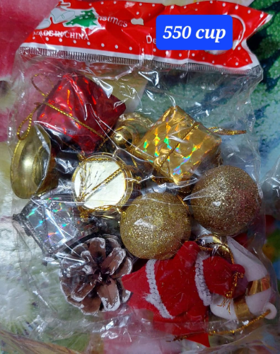 Bolsa de Adorno Navideño 12 unidades