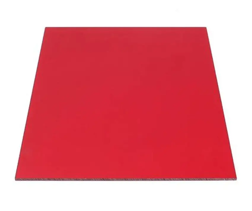 Hoja de Foamy Fast liso Rojo Navidad