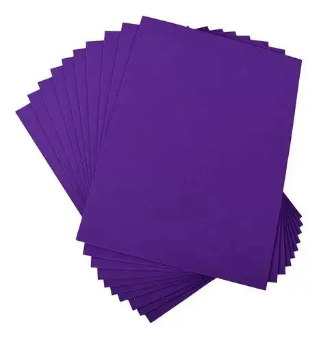 Hoja de Foamy Fast liso Morado