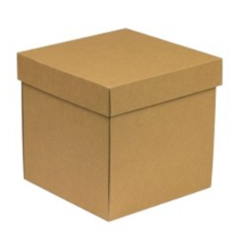 Caja Cubo Mini Kraft T2