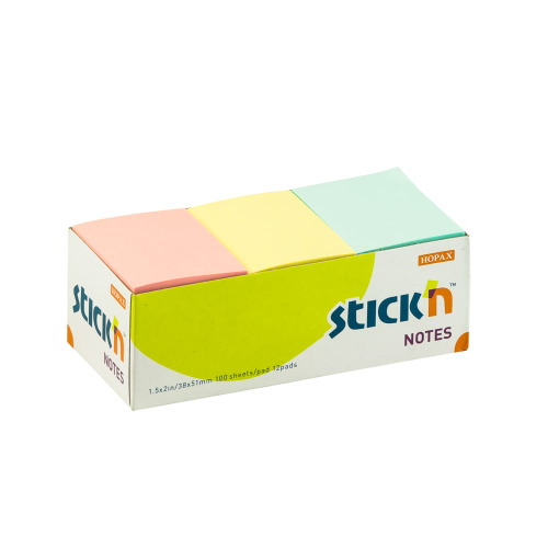 Post It Cuadrado Mini Colores Pastel