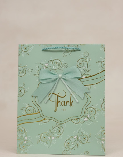 Bolsa de regalo Mediana Verde Menta