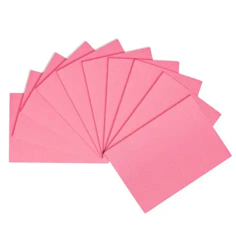 Hoja de Cartón Corrugado Fast Rosa