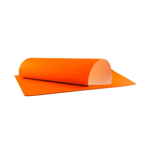 Pliego de Cartulina Fluorescente Naranja