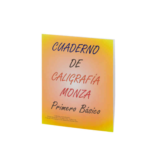 Cuaderno de Caligrafía Monza Primero Básico