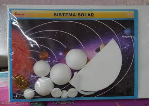 Maqueta del sistema Solar