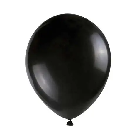 Globos Palmerito número 9 Negro
