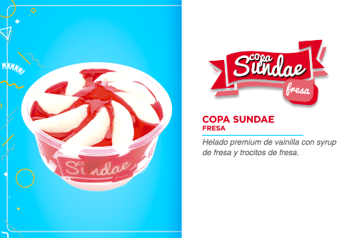 Helado PaliDeli Copa Sundae