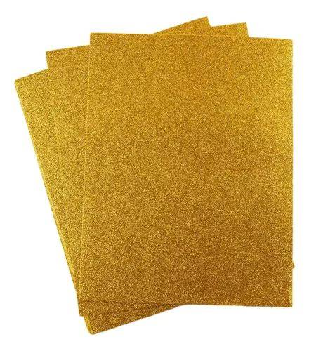 Hoja de Foamy Brillante Fast Dorado