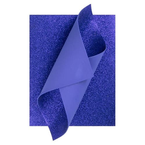 Pliego de Foamy brillante Azul